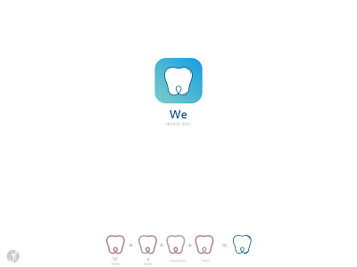 We logo app branding design icon logo vector