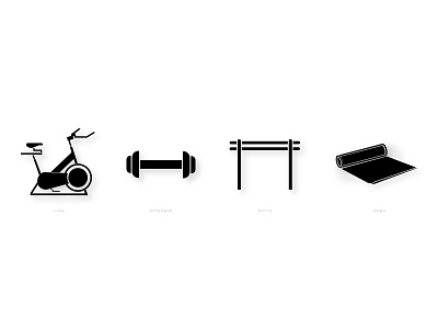 FITNESS CLASS ICONS