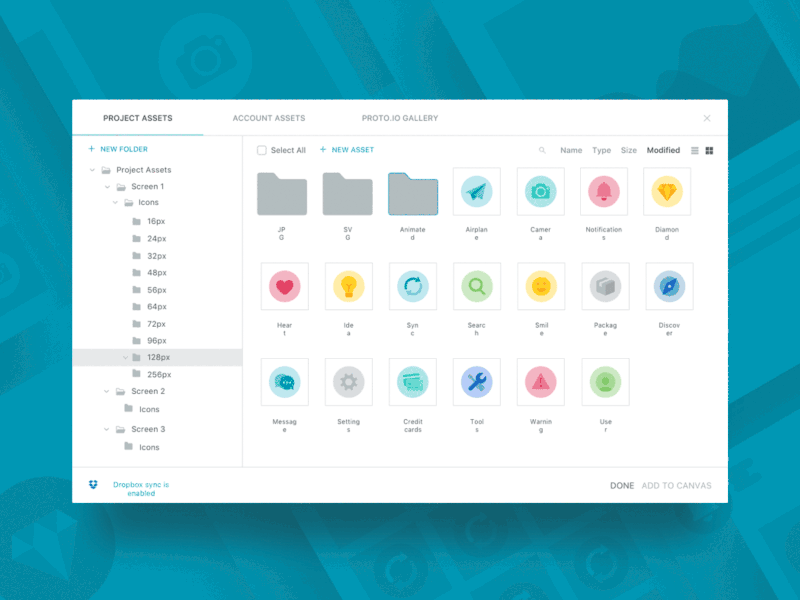 Revamped Asset Manager