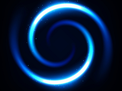 Round Blue Light Twisted adobe illustrator animation blue branding design fantastic hole illustration light rotating round shiny twirl vector