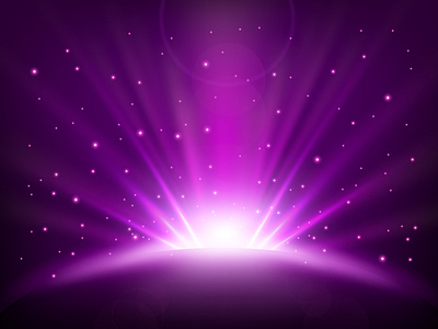 Elegant Rays rising background