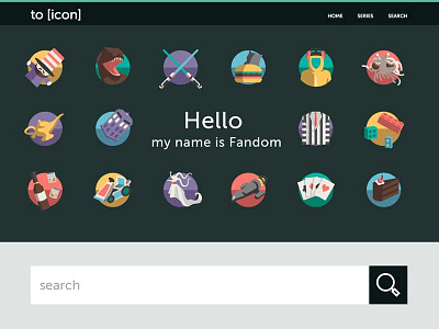 Fandom launches on to [icon] download fandom freebie iconography icons pop culture series toicon verbs