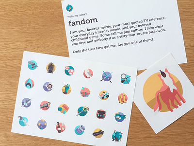 Fandom Icon set