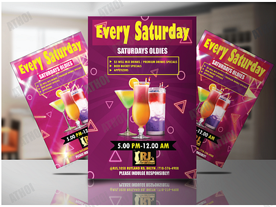 Every Saturday Event Flyer
