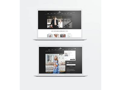 Fashion Boutique Website Re-Design app design boutiqe ecommerce fashion fashion designer high end redesign retailer ui design uidesign uiux ux design uxdesign website design
