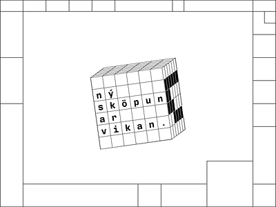 Fun Tile Grid System black and white blackwhite checkered chess cube fun grid grid system tiles ui ui design uidesign unique