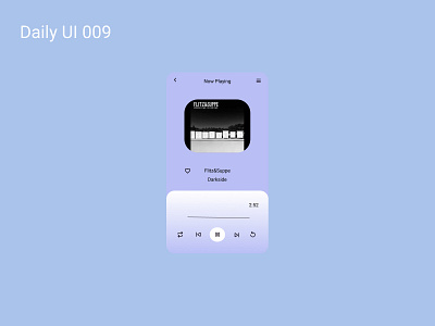 Daily UI 009