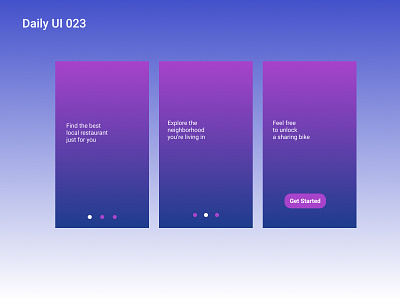 Daily UI 023