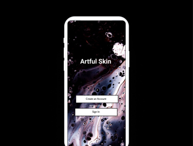 Artful Skin app design figma figmadesign ui