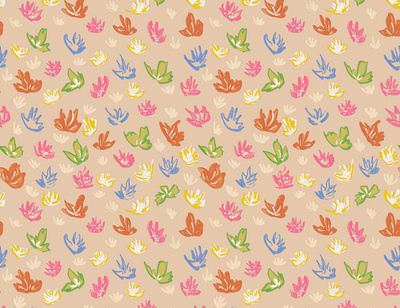 Pastel Pattern artwork colorful design floral pattern illustration pattern pattern design procreate