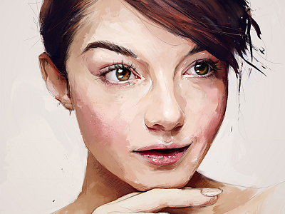 Digital portrait. Speedpaint : r/drawing