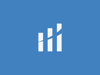 Comptamatin accounting bar chart branding concept design identity logo stocks