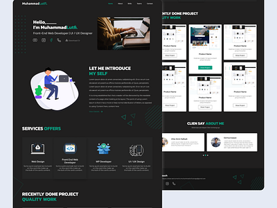 Portfolio Design DarkMode