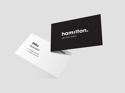 Hamilton Business Card Design