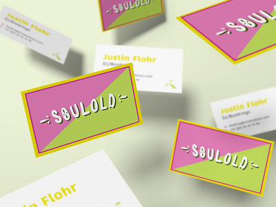 Soulold Business Card Design branding business card design dj soulold