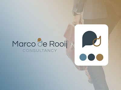 Marco de Rooij Consultancy Logo Design & Branding