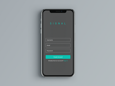 Daily UI 001 - Sign up app daily ui daily ui challenge design flat minimal mobile mobile app mobile ui mobile ui design ui user experience user interface ux web