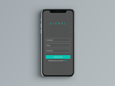 Daily UI 001 - Sign up