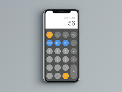 Daily UI 004 - Calculator