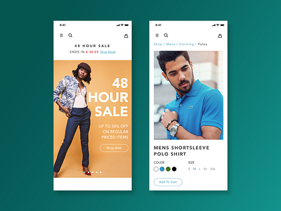 Daily UI 12 - ECommerce Shop daily ui daily ui challenge mobile ui design sketchapp ui user experience user interface ux