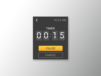 Daily UI 14 - Timer