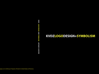 KVDZ Logo Design & Symbolism Cover bookcover branding covers logo logo design