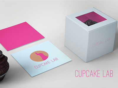 CUPCAKE LAB - Visual Identity, Packaging Design branding clean design flat graphic design illustration illustrator logo minimal vector