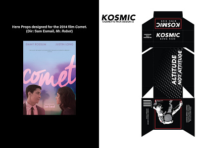Comet Props 2 adobe art department design graphic design illustrator movie props vector