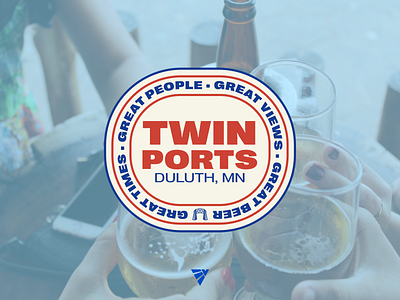 Twin Ports Brewery Badge