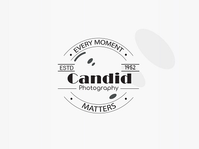 CANDID PHOTOGRAPHY - BRAND IDENTITY brand identity brand identity design brand identity package logo branding logo for photographers photography brand photography branding photography logo