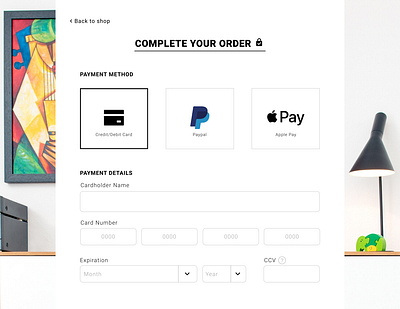 Card Checkout Form app dailyui design figma ui uidesign uiux user interface user interfaces web
