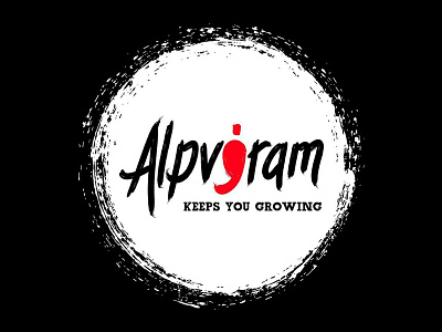Alpviram Logo Design design logo minimal typography vector