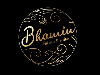 Bhamin Fabric and Suits Logo Design