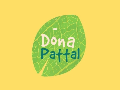 Dona Pattal Restaurant Logo Design branding icon logo typography