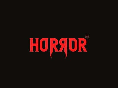 Horror Logo Design logo vector