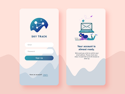 Sign Up Page | DailyUI Day 1/100 branding dailyui day1 logo ui