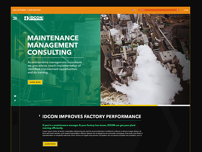 Maintenance for Heavy and Light Industrial design graphicdesign interaction design photoshop ui ui ux ui design uidesign uiux web web design webdesign website website concept website design websites