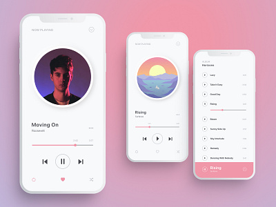 ⚡️Minimalistic music player