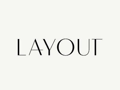 Layout Logo Design