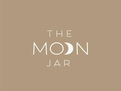 The Moon Jar Logo astrology brand design branding branding design lifestyle logo moon