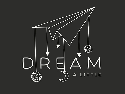 Dream a Little astrology brand design branding branding design illustration logo