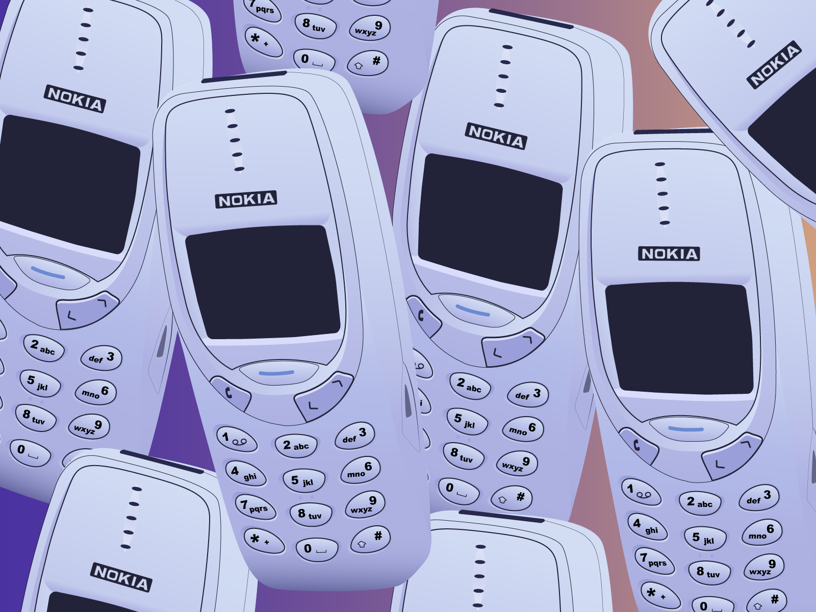 The Iconic Blue Nokia 3310, Isolated on a Beige Background Editorial Photo  - Image of electronic, editorial: 140140886