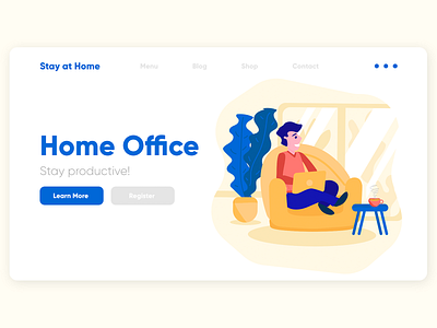 Quarantine Routine Series - Landing Page - Work from Home