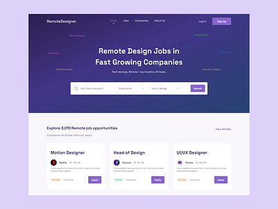 Remote Designer job board uidesign