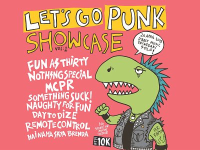 LETSGO PUNK POSTER