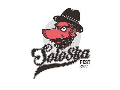 LOGO and Mascot design For Ska Fest