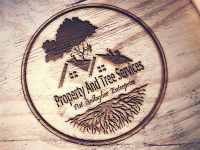 Property and Tree Services{Logo} branding design graphic design icon illustration logo vector