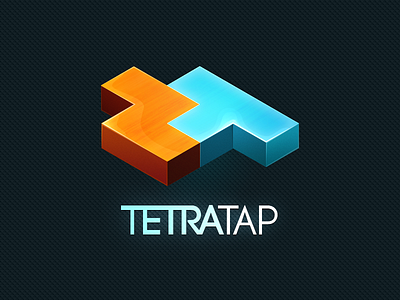 TETRATAP [final] 2011 game logotype tetris