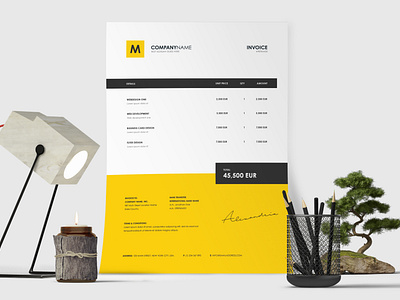 Minimal Invoice Template