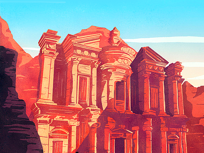 Petra illustration and more